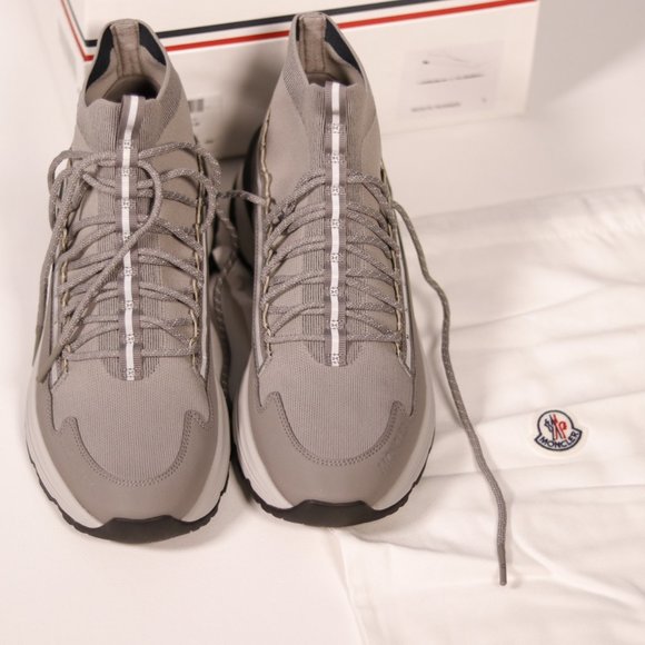 Moncler Monte Runner Size 45 Grey - Picture 1 of 5